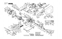 Bosch 0 601 276 742 GBS 100 AE Belt Sander 230 V / GB Spare Parts GBS100AE